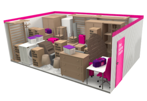 200 sq ft storage unit