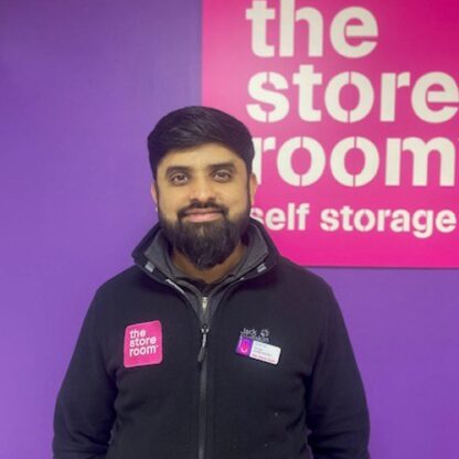 Image of Syed Ali - the site manager at The Store Room in Leeds
