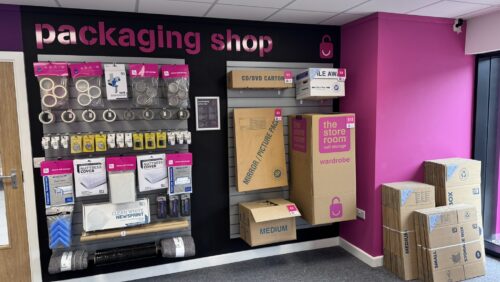 Image of packing items for sale at The Store Room Rotherham