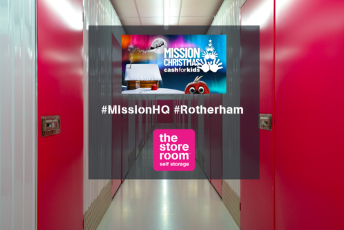 Image showing The Store Room Rotherham supporting the Cash For Kids Charity
