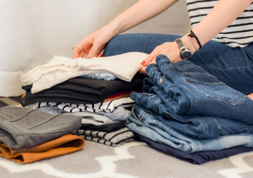 Decluttering of clothes