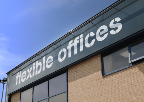 Flexible offices external sign