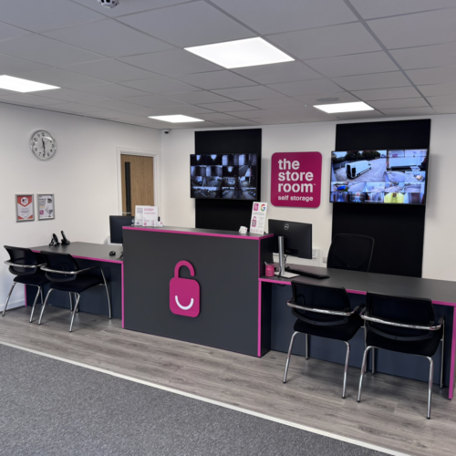 Image of reception at The Store Room Rotherham