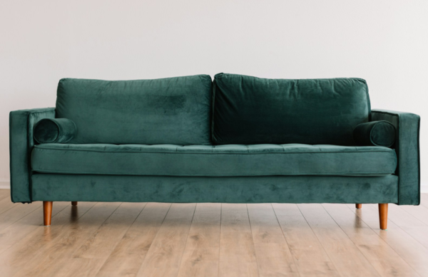 Image of an individual sofa for single item storage service at The Store Room