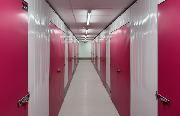 Image of a corridor at The Store Room self storage facility