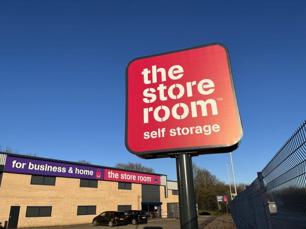 The Store Room Leicester self storage site frontage
