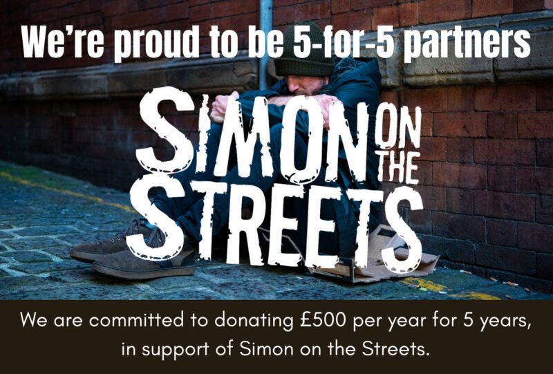 Simon On The Streets and The Store Room Charity Partnership