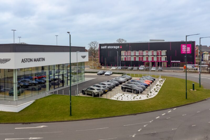The Store Room's building in Solihull, viewed from Stratford Road