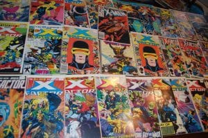 Comic Book collections in storage