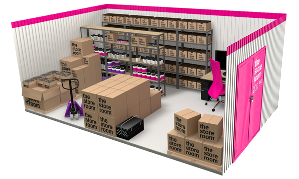 Business use 200 sq ft storage unit