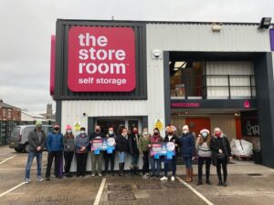 Cash for Kids Volunteers At The Store Room In Preston