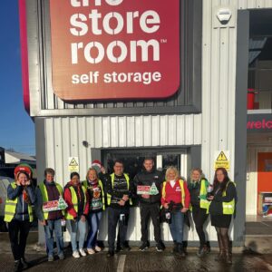 volunteers at The Store Room in Preston