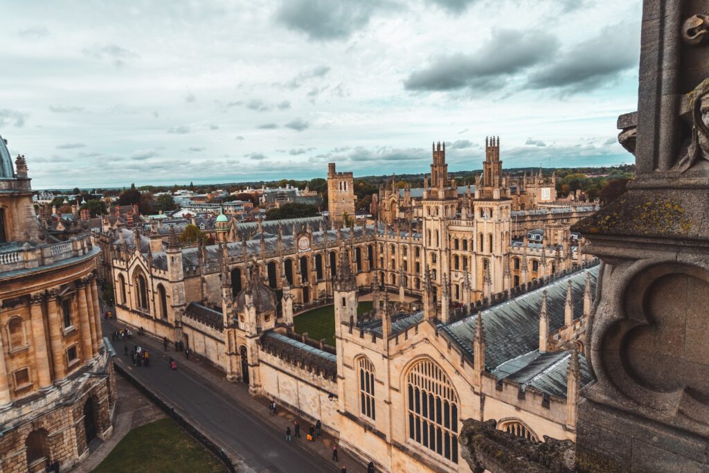 Oxford university college 